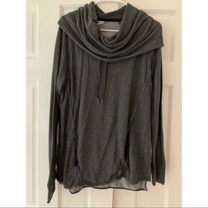 Lands’ End Sport Cowl Neck Sweatshirt